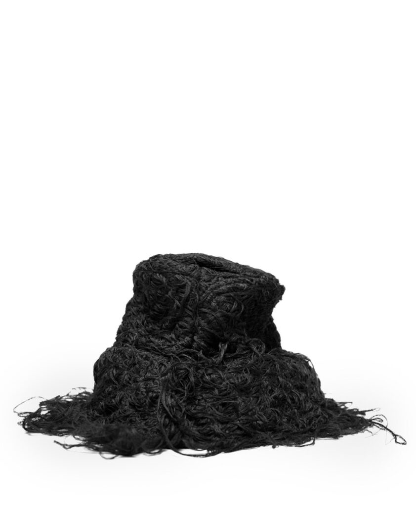 Black Fiber Bond Bucket Hat