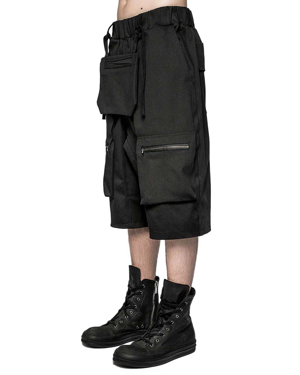 MINOAR.COM | Cargo Pouch Dropcrotch Shorts