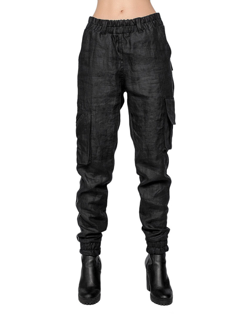 Cargo Multi-Pocket Tracksuit Pants