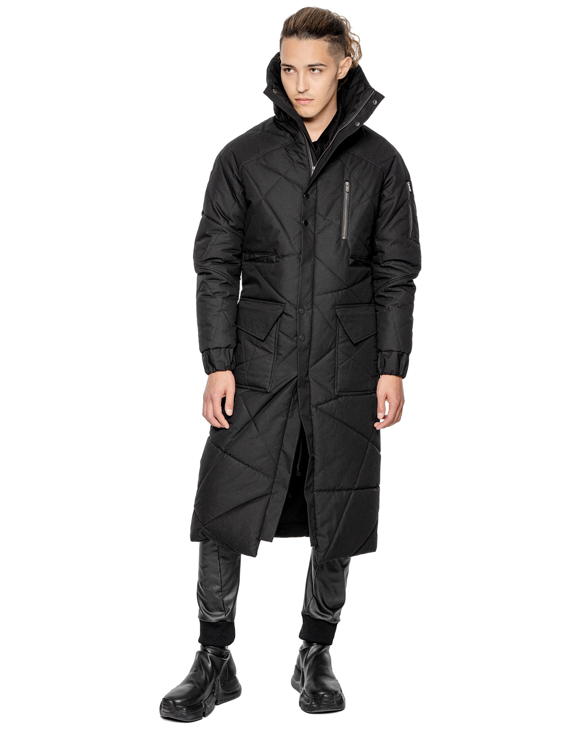 Aspect Quilted Multi-Pocket Coat