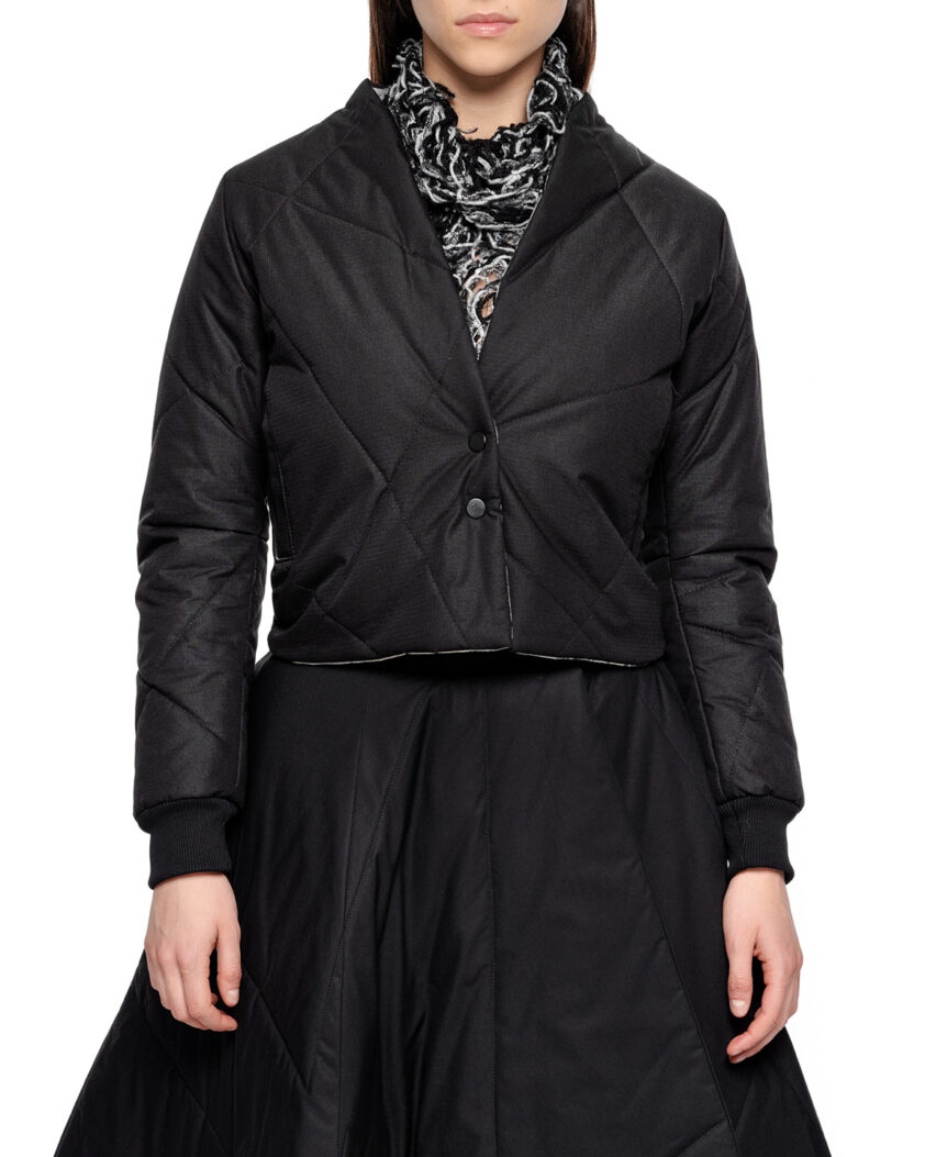 Aspect Quilted Winter Crop Jacket