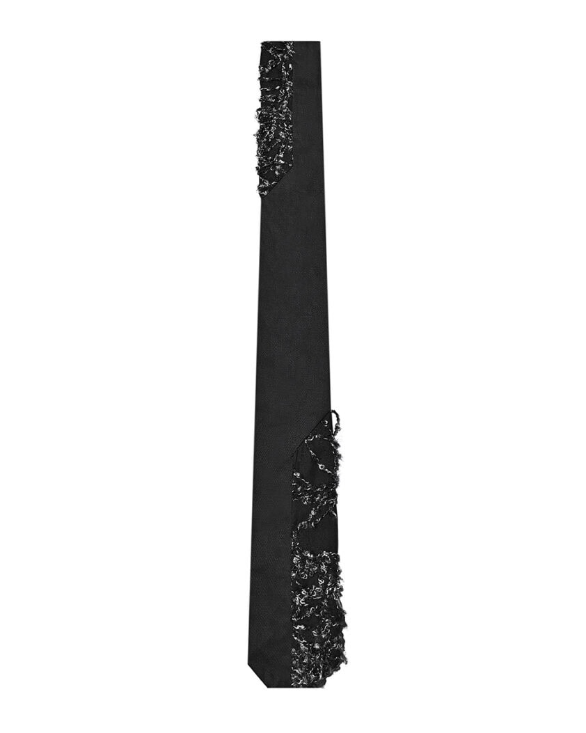 Phase Black Deconstruct Tie