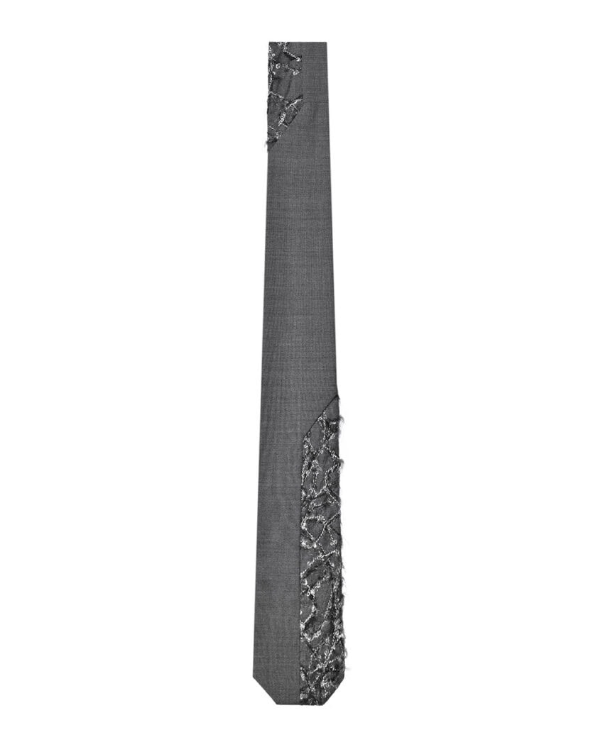 Phase Light Grey Deconstruct Tie