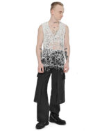Web Bonded Sleeveless T-Shirt