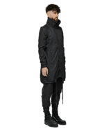 Ripstop Hexagon Black Parka
