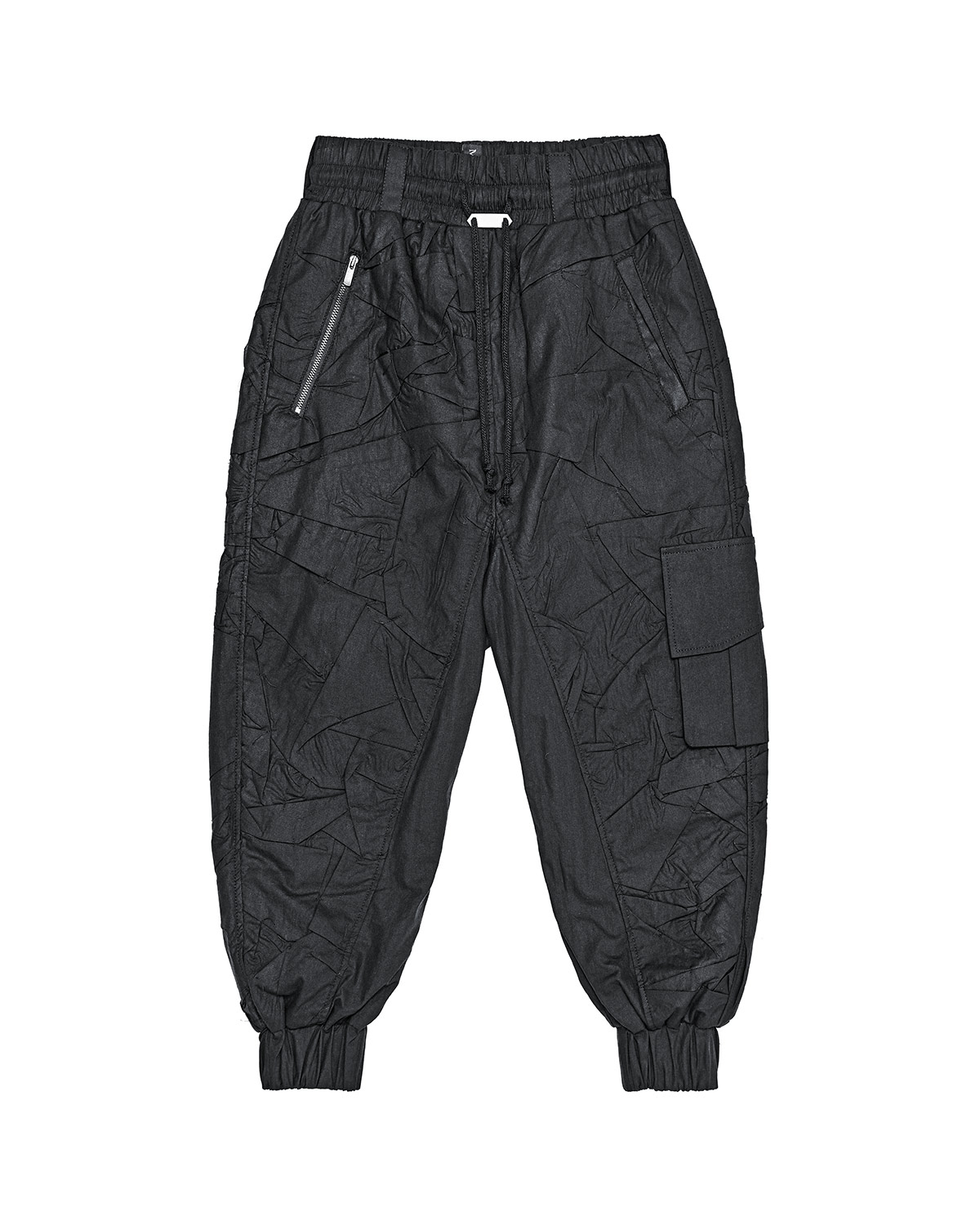 MINOAR.COM | Crushed Tech Curve Cargo Pants