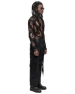 Fiber Bond Long Sheer Cardigan