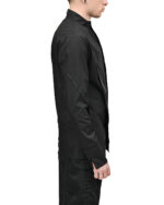 Deconstruct Collarless Layers Shirt
