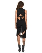 Division Layers Cut Dress