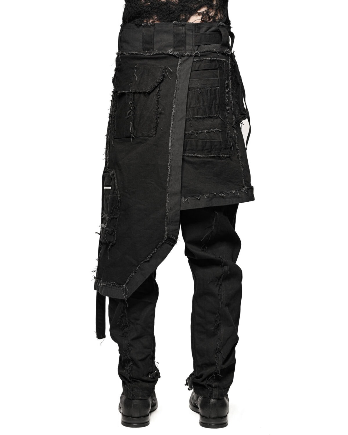 Cargo Multi-Cut Asymmetric Kilt