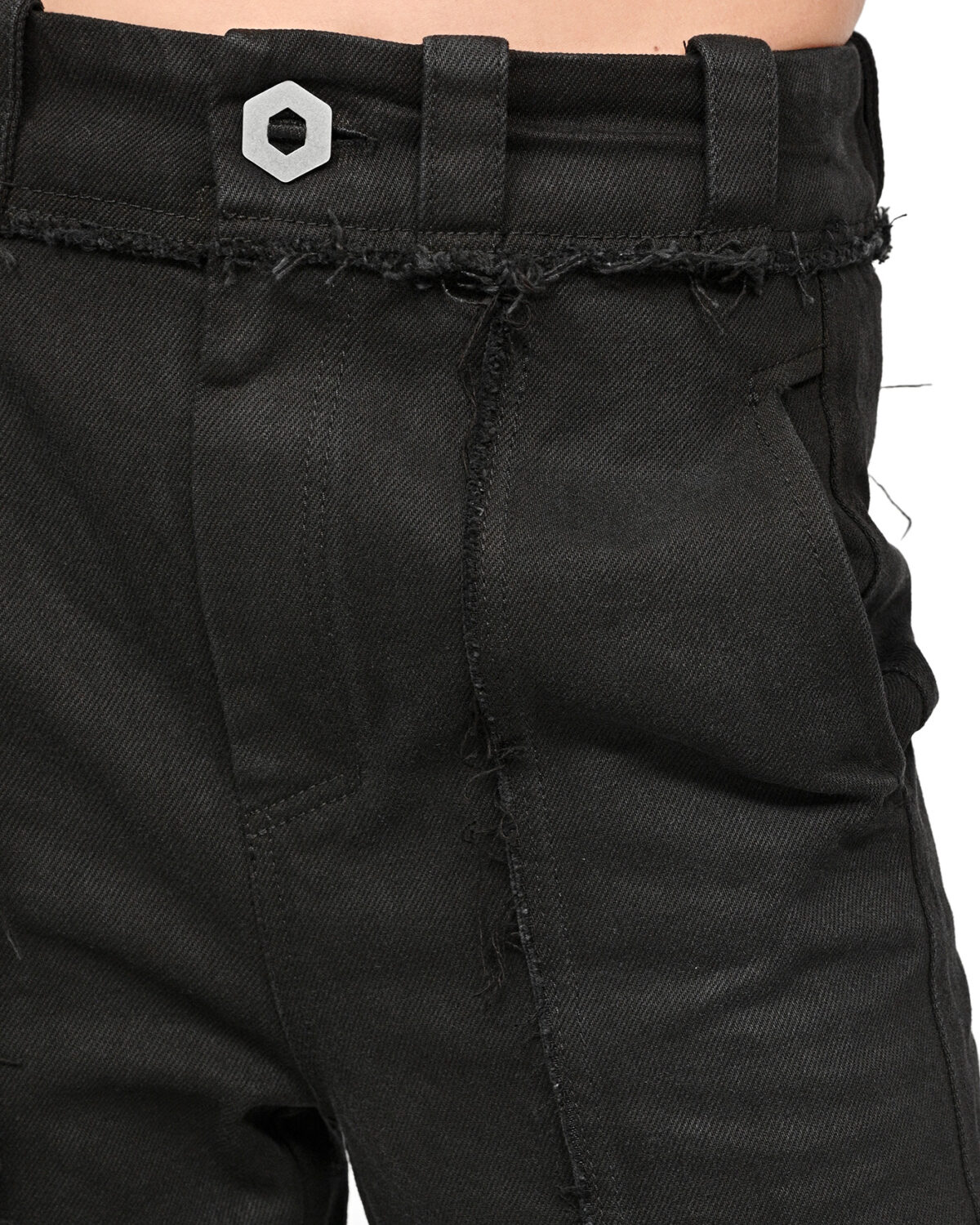 Construct Denim Washed Pants