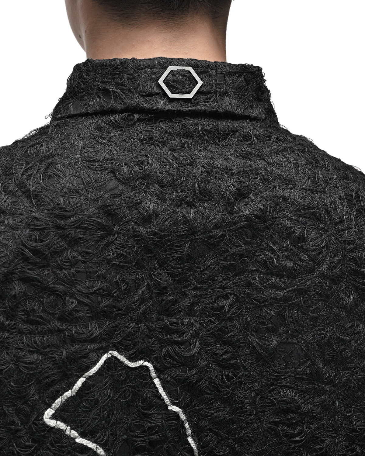 Fiber Bond Ashes Collar Overshirt