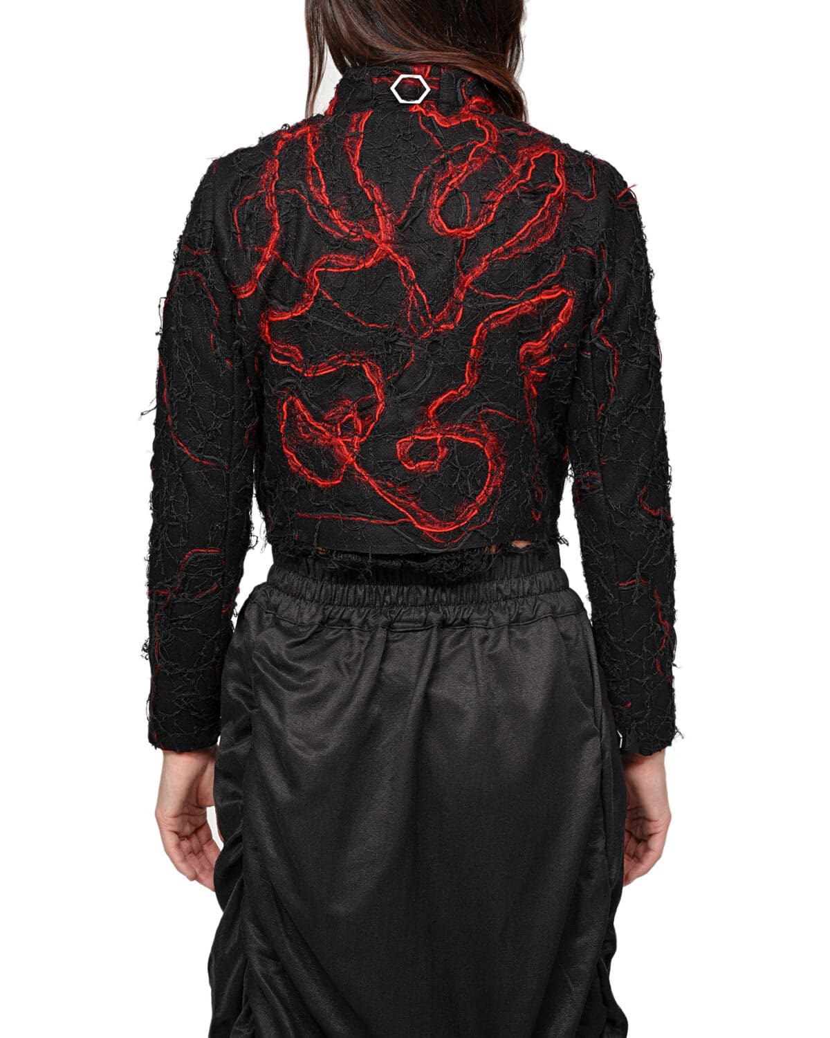 Fiber Bond Magma Crop Jacket