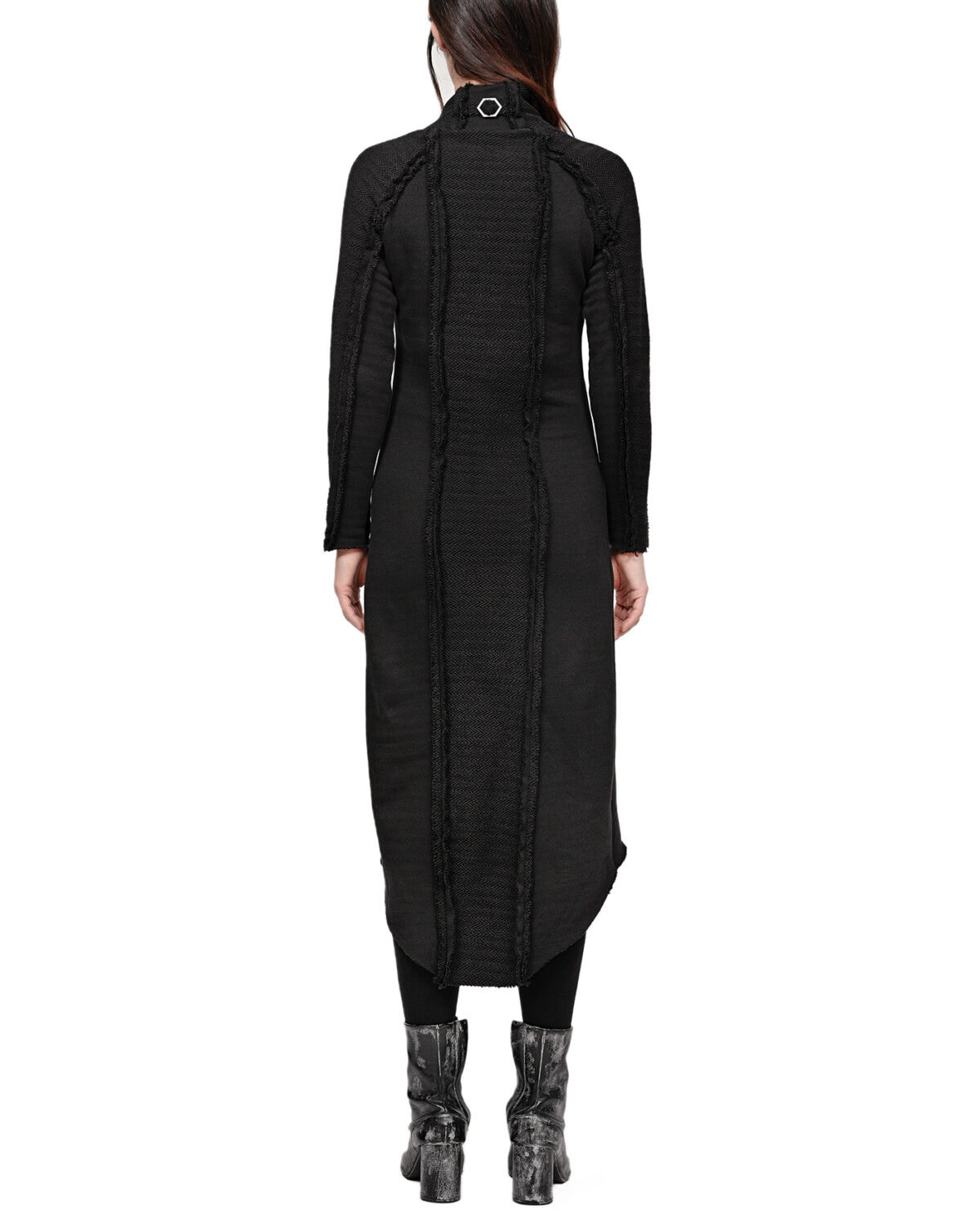 Reverse Edge Construct Knit Dress