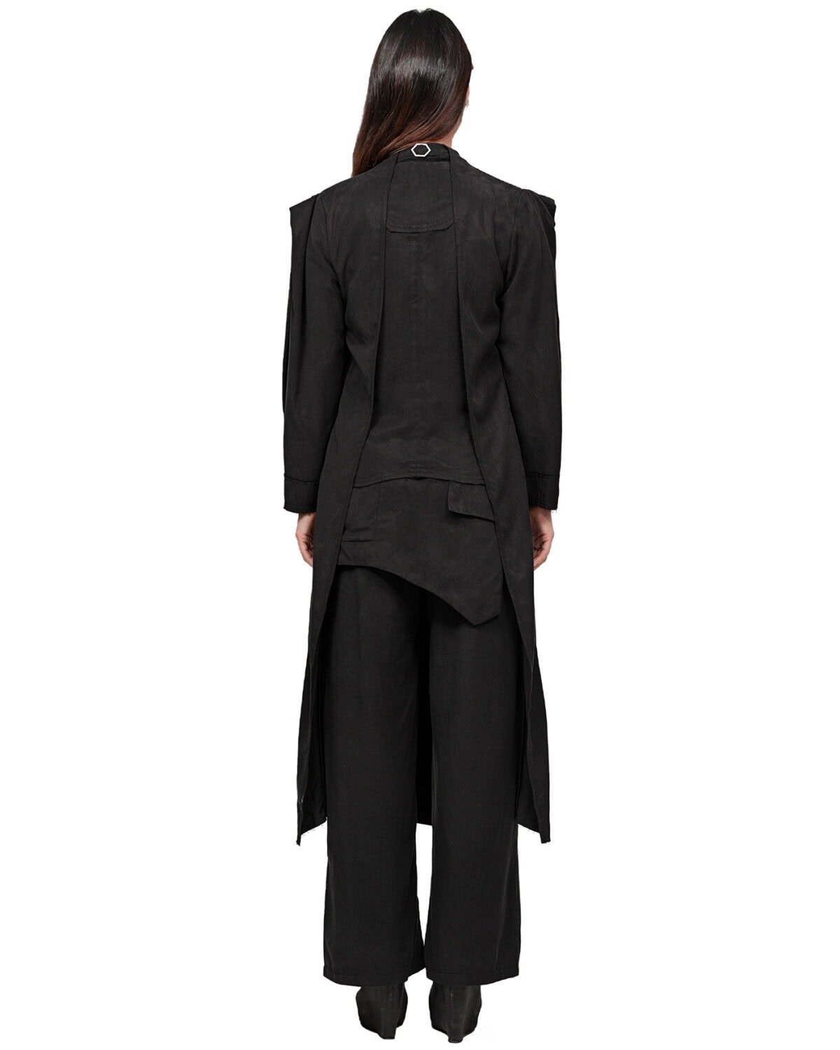Soft Drape Hexa Shirt Jacket