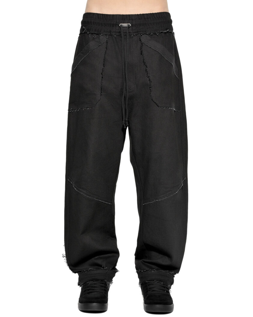 Fracture Volume Denim Pants